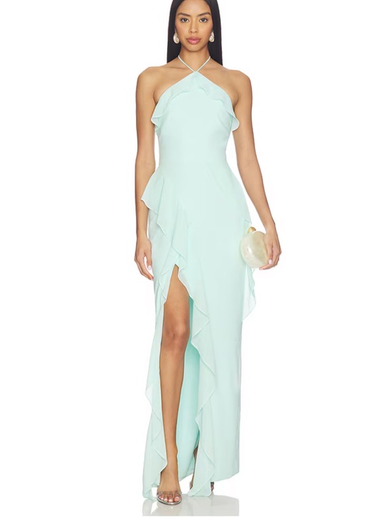 Amanda Uprichard Dresses & Skirts - Alessandra Maxi Dress in Celadon
Aquamarine Amanda Uprichard NWT Size Large